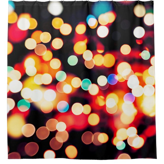 abstract texture, light  background shower curtain (Front)