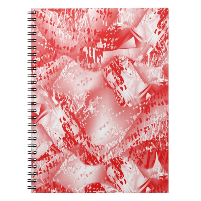 Abstract texture repeat creative modern pattern il notebook (Front)