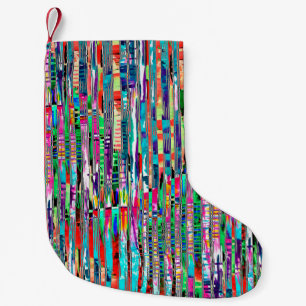 Abstract texture repeat modern patternabstract,ame small christmas stocking