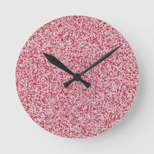 Abstract Texture Round Clock