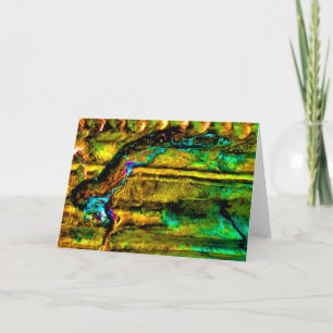 Abstract Textures, card