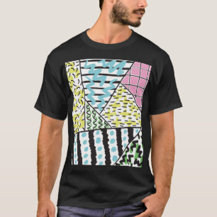Abstract Three: Hand-Drawn Background Art. T-Shirt