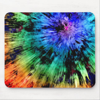 Abstract Tie Dye Mouse Pad