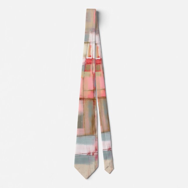 Abstract Tie Pinks Groomsmen Gifts Homecoming Ties (Front)