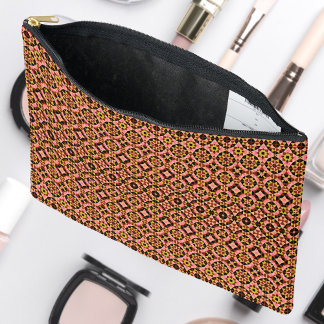 Abstract Tile Pattern  Accessory Pouch