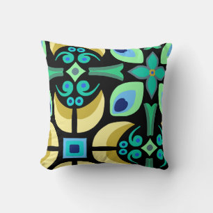 Abstract tile Tote Cushion