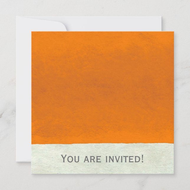 Abstract Times Two ~  Invitations (Front)