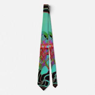 Abstract Togetherness Tie