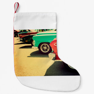 Abstract torn posters as backgroundabstract, backg small christmas stocking