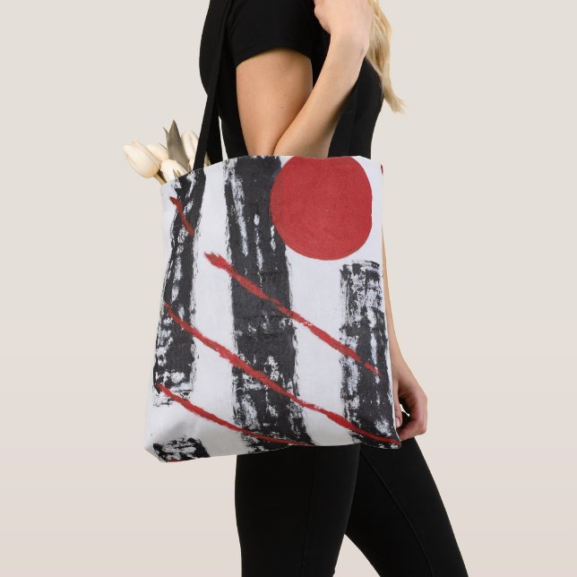 Abstract  tote bag (Close Up)