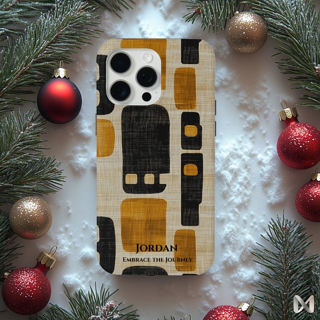 Abstract Totem Harmony – Bold Cultural Fusion Case-Mate iPhone Case (Creator Uploaded)