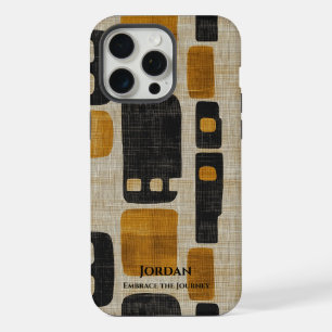 Abstract Totem Harmony – Bold Cultural Fusion iPhone 15 Pro Max Case