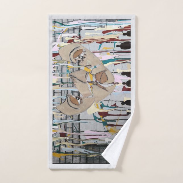Abstract Towel (Hand Towel)