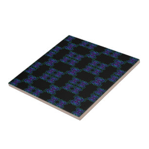 Abstract Translucent Layered Line Repeat Pattern Tile