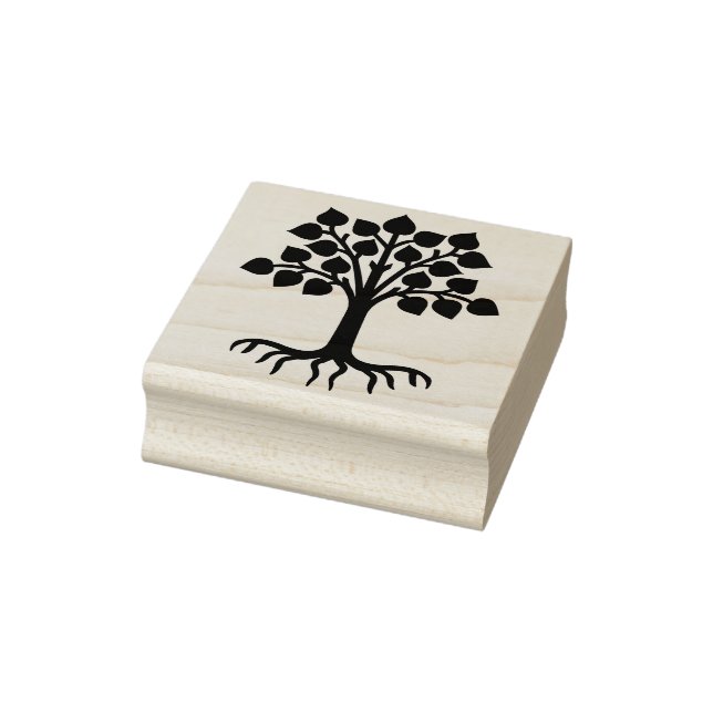 abstract tree art stamp (Stamp)
