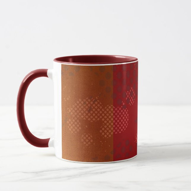 Abstract tree grunge Mug (Left)