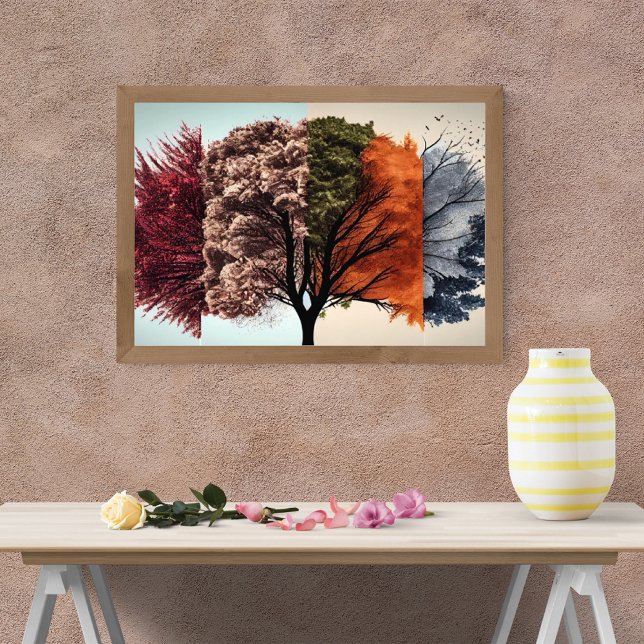 Abstract Tree Landscape Painting  Photo Print (Creator Uploaded)