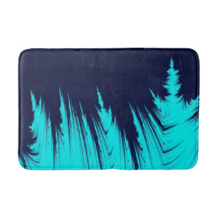 ABSTRACT TREES BATH MAT