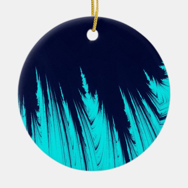 ABSTRACT TREES CERAMIC TREE DECORATION (Front)