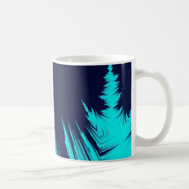 ABSTRACT TREES COFFEE MUG (Right)