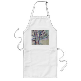 Abstract Trees Long Apron