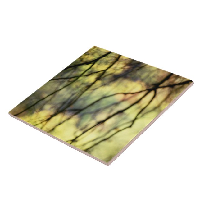 Abstract Trees Tile (Side)