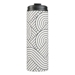 Abstract Trendy: Colourful Circles Seamless Thermal Tumbler