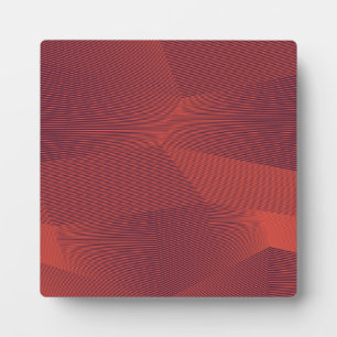 Abstract, trendy, modern geometric graphic art plaque