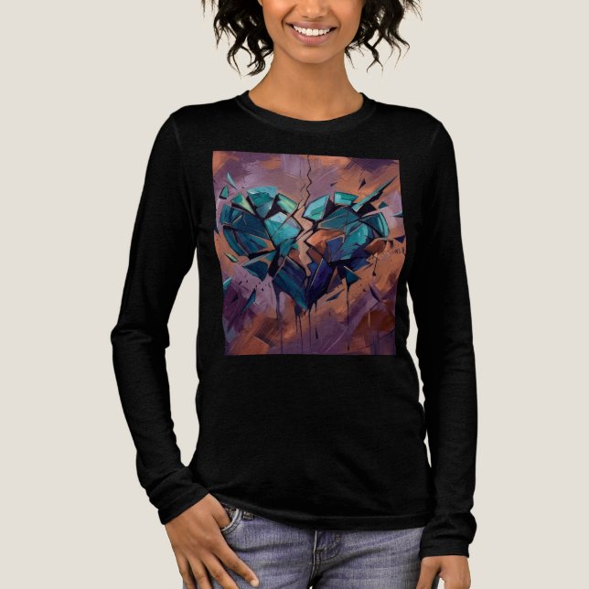 Abstract  Tri-Blend shirt (Front)