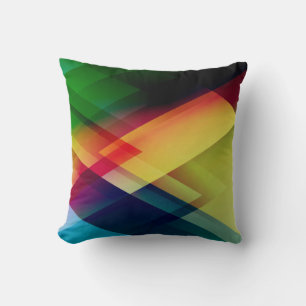 Abstract triangle cushion