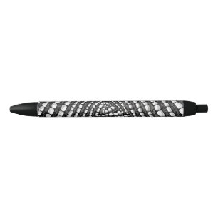 Abstract Triangle Detailed Illustration Shapes Black Ink Pen