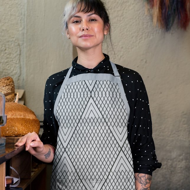 Abstract Triangle Lines  Apron (Creator Uploaded)