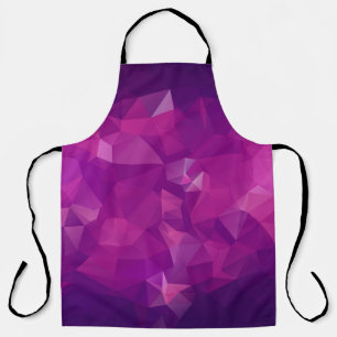 Abstract triangle violet texture backgroundbackgro apron
