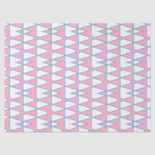 Abstract triangles background on tissue paper