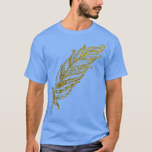 Abstract Tribal Leaf Design 3 T-Shirt