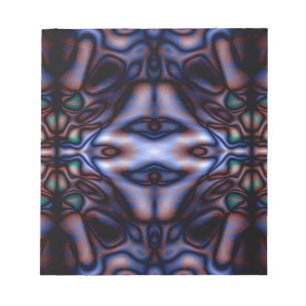 Abstract tribal pattern notepad
