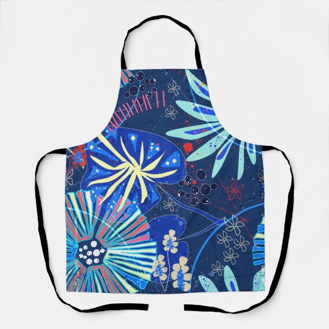 Abstract  tropical apron (Front)