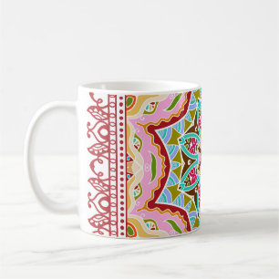 Abstract Tropical Leaves Diverse Pattern Coffee Mug