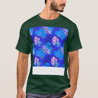 Abstract tropical pattern TShirt