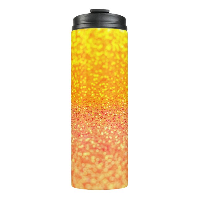 Abstract Twinkle: Colourful Background Pattern Thermal Tumbler (Front)