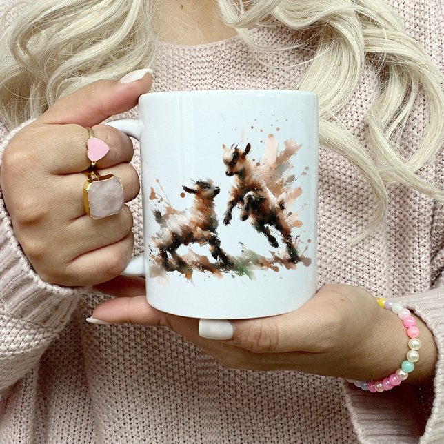 Abstract Two Goats Mug (Creator Uploaded)