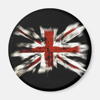 Abstract UK Flag Magnet