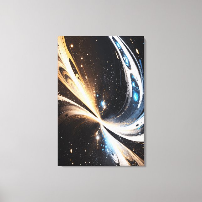 Abstract Universe Canvas Print (Front)