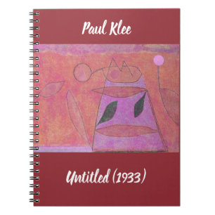 Abstract Untitled Paul Klee Painting Notebook