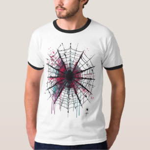 Abstract Urban Paint Splatter Design T-Shirt