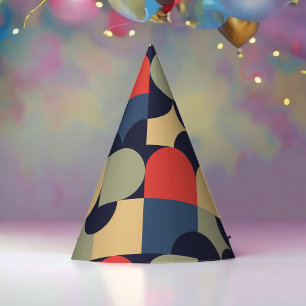 Abstract Vector Art Party Hat