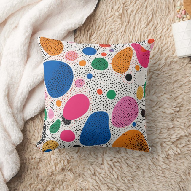 Abstract vector illustration featuring a variety  cushion (Blanket)