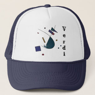 Abstract Verdi Hat
