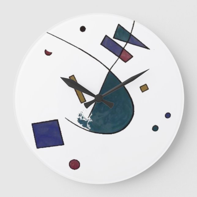 Abstract Verdi Wall Clock (Front)