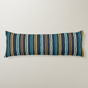 Abstract Vertical Lines pattern Body Cushion